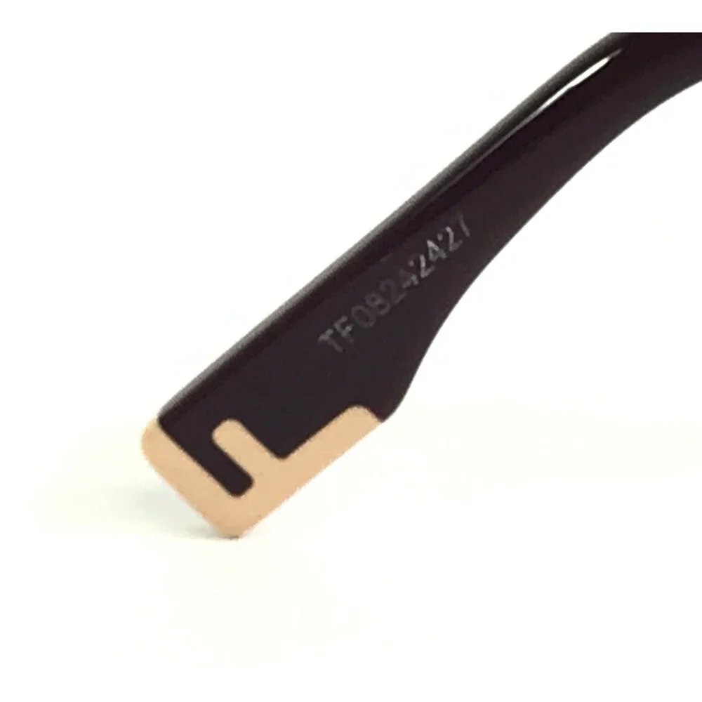 Fendi Eyeglasses Frames FE50001I 081 Polished Purple Cat Eye Full Rim 52-17-145